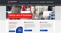 Desktop Screenshot of employers.co.nz